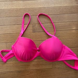 Hot pink Bikini top